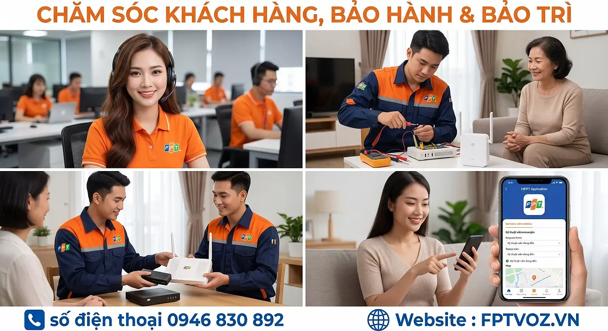 Chăm Sóc Khách Hàng Và Bảo Trì