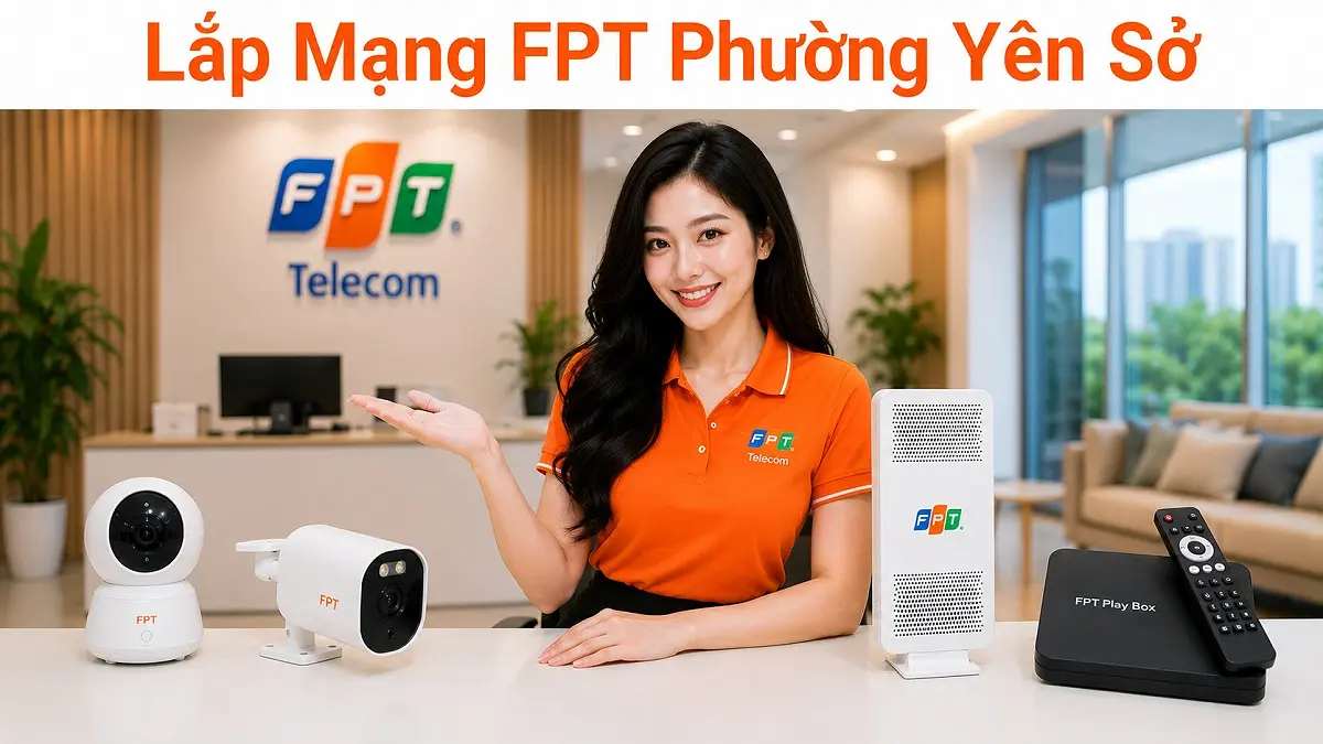Lắp Mạng FPT Phường Yên Sở