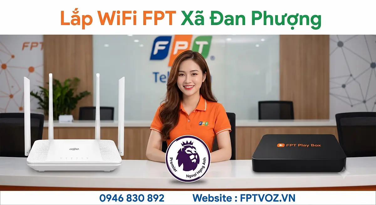 Lắp WiFi FPT Xã Đan Phượng