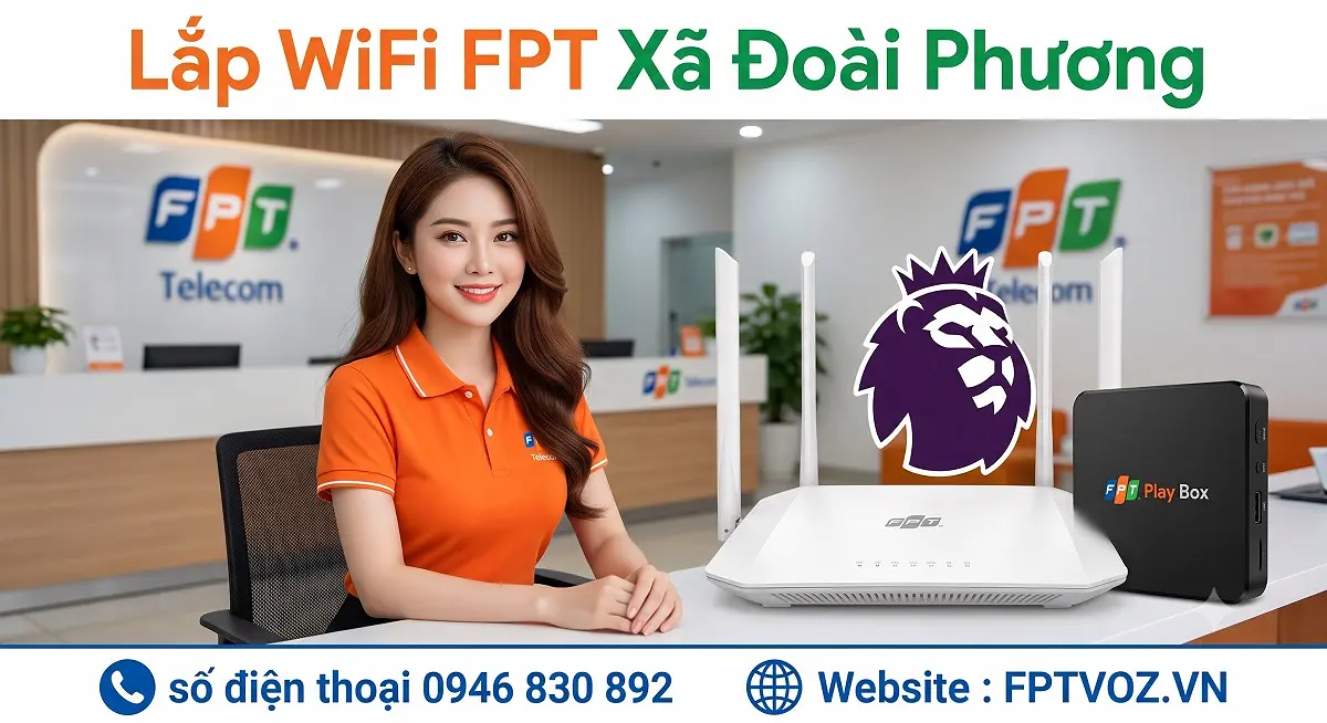 Lắp WiFi FPT Xã Đoài Phương