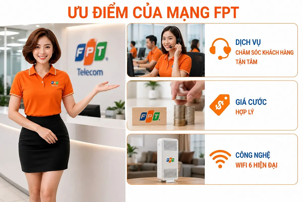 Ưu Điểm Của Mạng FPT